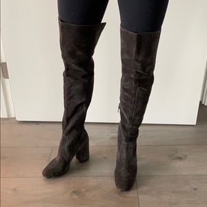 Via spiga over the knee suede boot